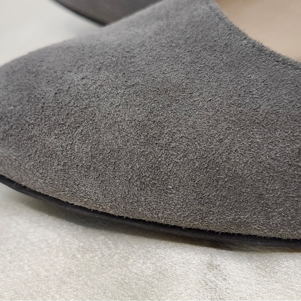 Cole Haan Gray Suede Heels - Picture 6 of 15